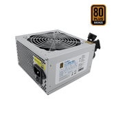 Fonte de Alimentação 300W COOLBOX COOLBOX ATX FONTE DE ALIMENTAÇÃO ECO-500 80+ BRONZE 300W BULK (100V-240V) 80 PLUS Bronze Não Modular Cinza