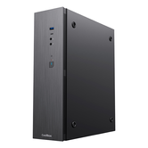COOLBOX MATX SLIM T370 USB-C 3.2 GEN1 FTE.300TBZ 300W 80+CAIXA PRETA DE BRONZE INCLUI FONTE