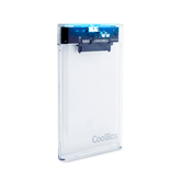 CAIXA EXTERNA SCT-2533 2,5" TRANSPARENTE COOLBOX USB 3.0