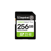 KINGSTON 256GB SDXC CANVAS SELECT PLUS GEN3 150MB/S C10 UHS-I U1 V10