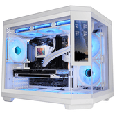 Caja MARS GAMING  MC3TCORELCDMW  Blanco
