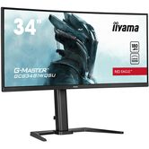 IIYAMA GCB3481WQSU-B1 G-MASTER 34" LCD VA UltraWide Quad HD HDMI Alto-falantes
