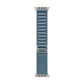 49mm Light Blue Alpine Loop - Small - Natural Titanium Finish