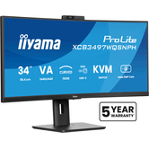 IIYAMA XCB3497WQSNPH-B1  ProLite 34" LED VA UltraWide Quad HD HDMI Altavoces