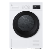 SECADORA CON BOMBA DE CALOR LG RHA1008NWK 8 KG D BLANCO