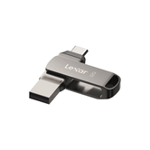 LEXAR 32GB DUAL TYPE-C AND TYPE-A USB 3.1 FLASH DRIVE, UP TO 100MB/S READ