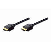 HDMI Standard connection cable  type A M/M  3.0m  w/Ethernet  Full HD  gold  bl