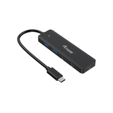 HUB USB-C EQUIP LIFE 128964 4 PORTAS 2xUSB-A 3.0 2xUSB-C 3.2 COMPATÍVEL COM THUNDERBOLT 3/4 1xUSB-C
