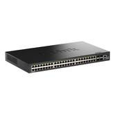 48 Ports GE PoE 30W+4 Ports 10G SFP+