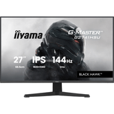 MONITOR IIYAMA 27 PULGADAS RESOLUCION FULL HD (1920X1080), PANEL IPS, 1 MS (MPRT), 75 HZ, BRILLO 250, CONTRASTE 1000:1, HDMI, DISPLAYPORT, USB HU