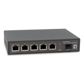 SWITCH POE LEVEL ONE GEP-0625 6P 2.5GBE 4P POE 65W +1P SFP+/10G