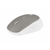 NATEC HARRIER 2 MOUSE SEM FIO 1600DPI BLUETOOTH 5.1 CINZA/BRANCO