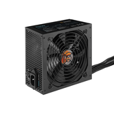 Fonte de alimentação TOOQ de 650 W ATX 650 W APFC 80Plus Bronze 80 PLUS Fonte de alimentação Bronze preta