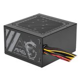 Fonte de alimentação ATX MSI MAG A500N-H 500W de 24 pinos