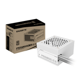 Fonte de alimentação GIGABYTE P550SS ICE de 550 W — PCIe 5.0, 80 PLUS Silver, ventoinha de 120 mm, compatível com ATX 3.0, plugue
