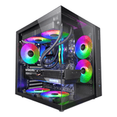 Capa preta MARS GAMING MCV-ONE RGB