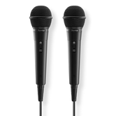 Hama - Micrófono Dinámico ``Karaoke´´ 2uds