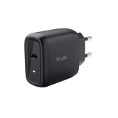 CARGADOR USB-C TRUST 45W MAXO CON CABLE USB-C DE 2M 24816