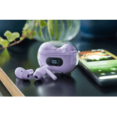 Intenso | Fones de ouvido Buds Plus TWS ANC+ENC | roxo