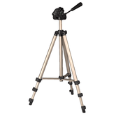Hama   Tr  pode Star 75  para c  mara de fotos  conexi  n 6 4mm  altura ajustable hasta 125 cm  Color Beige