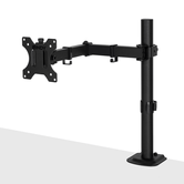 SINGLE FIXED DISPLAY MOUNT WITH POL