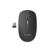 GEMBIRD RATON OPTICO INALAMBRICO SILENCIOSO, NEGRO