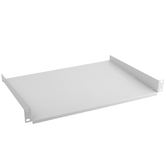 BANDEJA FIXA LANBERG 1U 483X315 MM ATÉ 20 KG, RACK DE 19 CINZA