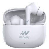 AURICULARES BT 5.4  NETWAY PRO6 WHITE