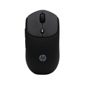 Mouse sem fio HP 4000 Dual - Bluetooth e bateria USB de 2,4 GHz - até 24 meses - cliques silenciosos - toque suave - roxo