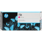 CARTUCHO MAGENTA HP DESIGNJET 738 300ML