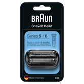 MÁQUINA DE BARBEAR BRAUN SERIES 5 50M1000S, 3 LÂMINAS FLEXÍVEIS, BATERIA DE LÍTIO EASYCLEAN, CARREGAMENTO RÁPIDO DE 50 MINUTOS