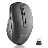 MOUSE NGS EVO MIX LASER SEM FIO MULTIMODO RECARREGÁVEL E SILENCIOSO USB-C