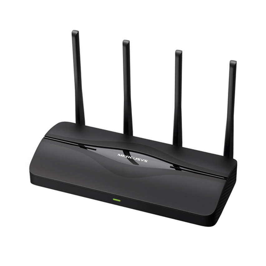 ROUTER WIFI 7 TRIPLE BANDA MERCUSYS MR27BE BE3600 4P 3.6Gbps 2x2.5Gbps ...