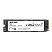 DISCO RÍGIDO INTERNO SSD 512GB M.2 PCIe 3.0 NVMe PATRIOT P300 P300P512GM28