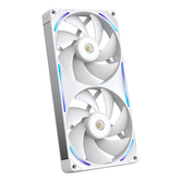 NZXT F280X RGB DE QUADRO ÚNICO BRANCO