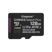 MICROSD KINGSTON 128GB CL10 CANVAS SELECT PLUS