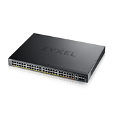 ZYXEL XGS2220-54HP, L3 ACCESS SWITCH, 600W POE, 40XPOE+/10XPOE++, 48X1G RJ45 2X10MG RJ45, 4X10G SFP+ UPLINK, INCL. 1 YR NEBULAFLEX PRO