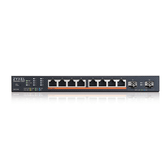 ZYXEL XMG1915-10EP, 8-PORT 2.5GBE, 2 SFP+, 8 X POE++ 130WSMART SWITCH, HYBRID MODE, STANDALONE OR NEBULAPLEX CLOUD