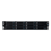 UNYKA  Servidor Rack Hot Swap 2U / 12 Bahías  Negro, Plata
