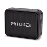 ALTAVOZ BLUETOOTH PORTABLE AIWA BS-200BKMKIII TWS BT 5.3 6W RMS FM USB IPX6 BATERIA 12h NEGRO