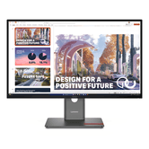 LENOVO ThinkVision P27QD-40 Monitor  ThinkVision 27" LED IPS Wide Quad HD HDMI