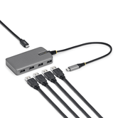 Hub USB-C de 4 portas USB-A - 5 Gbps - Alimentado por barramento