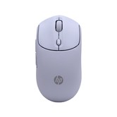 Mouse sem fio HP 4000 Dual - Bluetooth e bateria USB de 2,4 GHz - até 24 meses - cliques silenciosos - toque suave - roxo