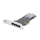 Placa de rede PCIe NBASE-T de 4 portas de 2,5 Gbps