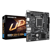Placa-mãe GIGABYTE Intel H610M S2H V3 DDR4 - Compatível com CPUs Intel Core 14th, VRM digital híbrido 4+1+1, DDR4 de até 3200 MHz, 1xPCIe