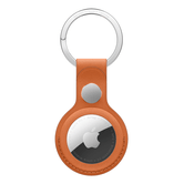 AirTag FineWoven Key Ring - Fox Orange