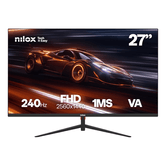 MONITOR NILOX 27 GAMING FHD 240HZ 27" LCD VA Full HD HDMI
