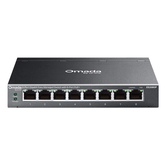 SWITCH OMADA TP-LINK ES208GP DE 8 PORTAS GIGABIT DE FÁCIL GERENCIAMENTO COM 8 PORTAS POE+