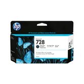 Cartucho preto fosco HP DesignJet T830, T730, 728 130 ml