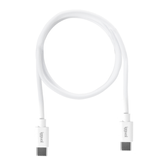 iggual Cable USB-C/USB-C 100 cm blanco Q3.0 3A